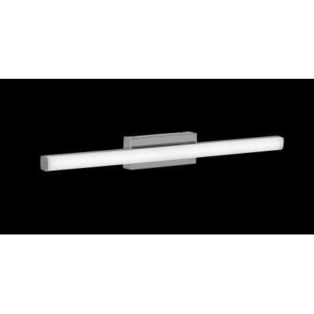 Aplique LED fijo pared o espejo, 6w 4000K en cromo.IP 44. Adecuado para baño.