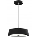 Lámpara colgante MONTECARLO redonda 30W en negro