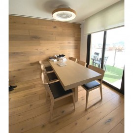 Plafón ventilador 70W LED +35w