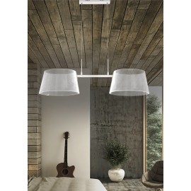 Colgante LED de 24W y 2500lm.