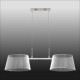 Colgante LED de 24W y 2500lm.
