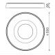 PLAFON LED 80W - 2700-5000K - CON MANDO