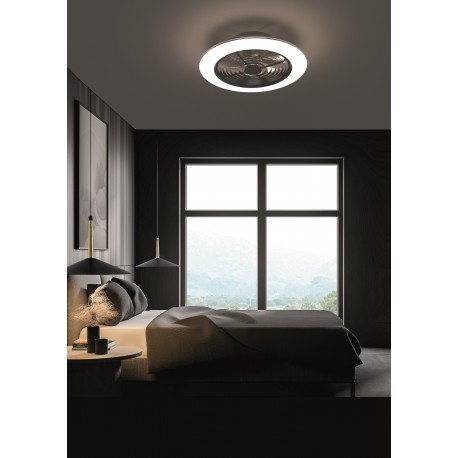 Ventilador de techo Alisio XL con luz regulable
