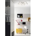 Plafon LED de techo de 5 brazos en forma de flor 50w