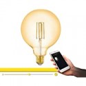 Bombillas globo E27 2200K inteligente