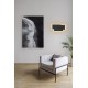 Aplique de pared TAHITI XL 12W / 36W en negro y blanco