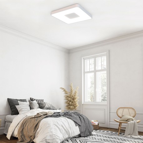PLAFÓN 56W/80W/100W CUADRADO BLANCO