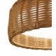 Plafón de ratán 36W con cambio de color Ø 43,5 cm