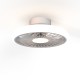 Ventilador Turbo con aspas ocultas de 55w+33w en color blanco o negro