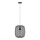 Colgante negro de acero 1L