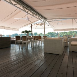 Ventilador BRISA con luz LED 20W mini 2 colores Ø150cm