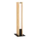 Lampara sobremesa ANCHORENA de madera 16 W