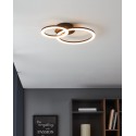 Plafón PARRAPOS en negro 15W