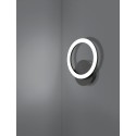 Plafón/aplique PARRAPOS en negro 12W