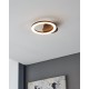 Plafón/aplique PARRAPOS en negro 12W
