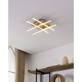 Plafón MARINELLO en madera 22w