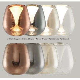 Accesorio bola alargada de Cristal ANDRÓMEDA 4 Colores