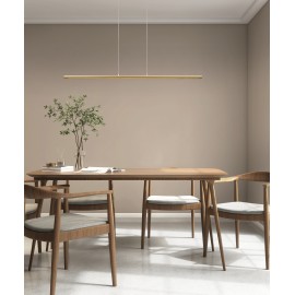 Lámpara Colgante negro LINEAL 38w 3000k