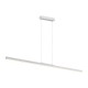 Colgante blanco LINEAL 54W 3000K con luz arriba y abajo