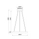 LAMPARA FLATS 70W MEDIANA 1 ARO