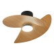 VENTILADOR ONA NEGRO-MADERA