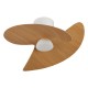 VENTILADOR ONA BLANCO-MADERA
