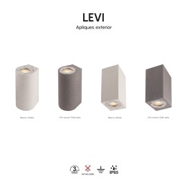 Aplique de hormigón exterior 2L