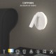 Aplique 3+6w con interruptor 4 colores