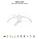 Ventilador NEPAL MINI 75W +30W de motor DC Ø75cm