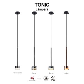 Colgante Tonic 1l en varios colores