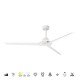 Ventilador de techo con luz LED 20W BRISA 40W Ø175cm
