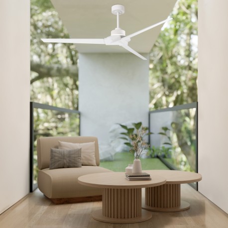 Ventilador BRISA con luz LED 20W mini 2 colores Ø150cm
