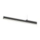 Colgante Negro LINEAL 54W 3000K con luz arriba y abajo