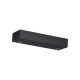 Colgante negro LINEAL 36W 3000K con luz arriba y abajo