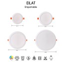 EMPOTRABLE EILAT LED CCT BLANCO