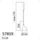 FLEXO ROBIN NEGRO O BLNCO + DIMMER 3 INT
