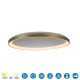 Plafón KIRORO 58W - 2700K--5000K en dos colores